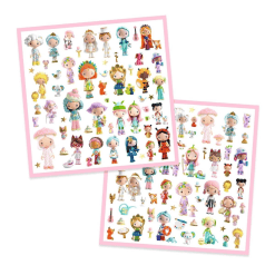 Alternative view of Tinyly Metallic Stickers