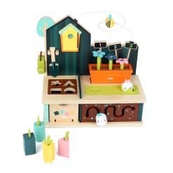 Multi-activity Garden Wooden Educational Game