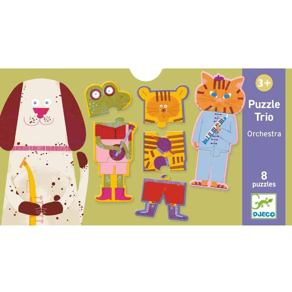 Brainkid Toys - Puzzle trio Orchestra 4 Puzzle trio Orchestra - Image 4