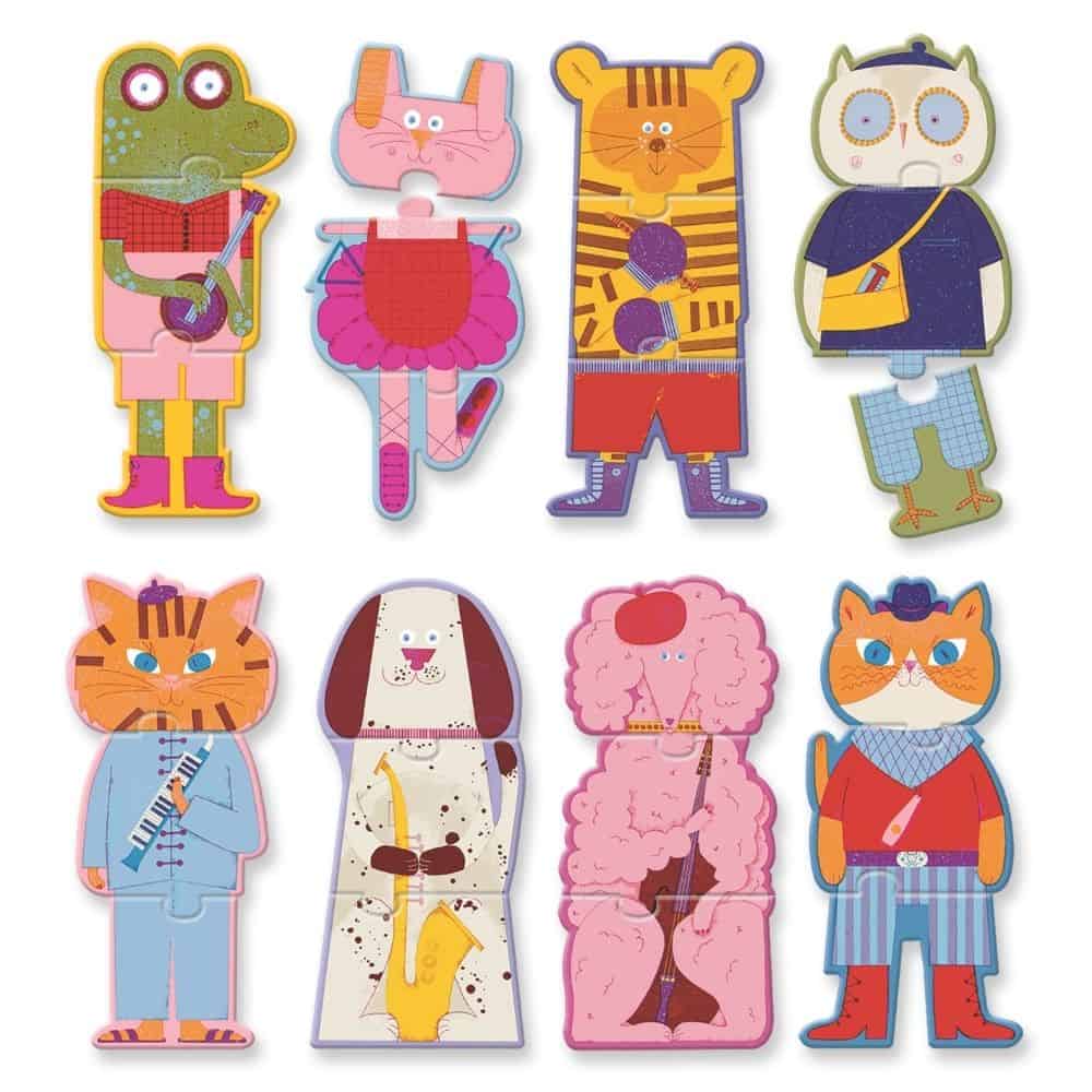 Brainkid Toys - Puzzle trio Orchestra 2 Puzzle trio Orchestra - Image 2