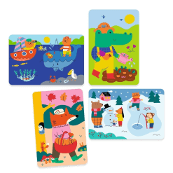Brainkid Toys - 4 seasons Water Coloring 6 4 seasons Water Coloring - Image 3