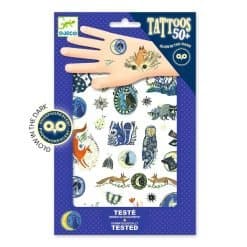 Glow in the Dark Tattoos Night Shimmer