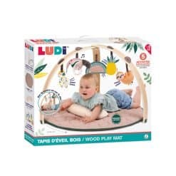 Wooden baby gym with 5 activities Jungle - Image 2