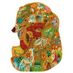 Brainkid Toys - Bears Art-Puzzle 350pcs 6 Bears Art-Puzzle 350pcs - Image 2