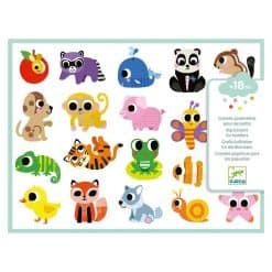 Animal Babies Big Stickers