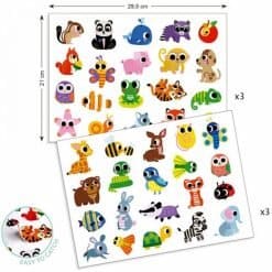 Alternative view of Animal Babies Big Stickers