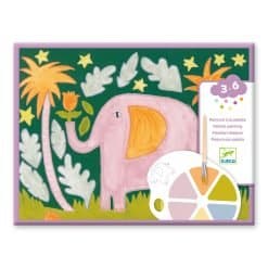 Palette painting - Wild Animals