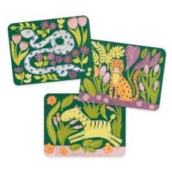 Alternative view of Palette painting - Wild Animals