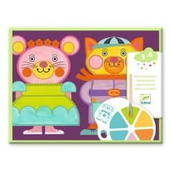 Palette painting - Cute Animals