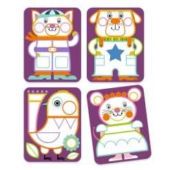 Brainkid Toys - Palette painting - Cute Animals 8 Palette painting - Cute Animals - Image 4