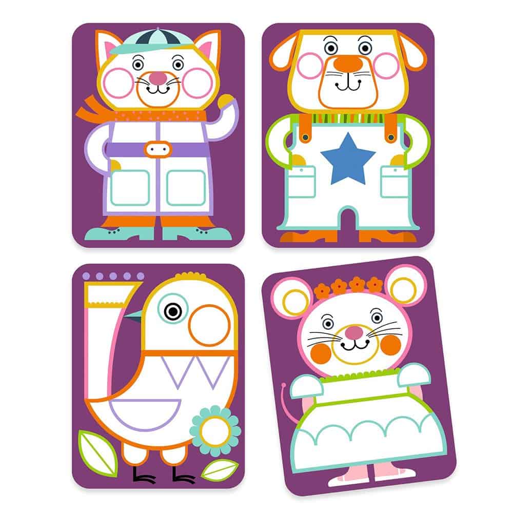 Brainkid Toys - Palette painting - Cute Animals 4 Palette painting - Cute Animals - Image 4