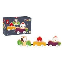 Alternative view of Magnetic Farm Animals Train