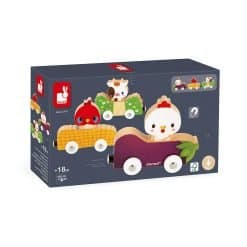 Brainkid Toys - Magnetic Farm Animals Train 7 Magnetic Farm Animals Train - Image 4