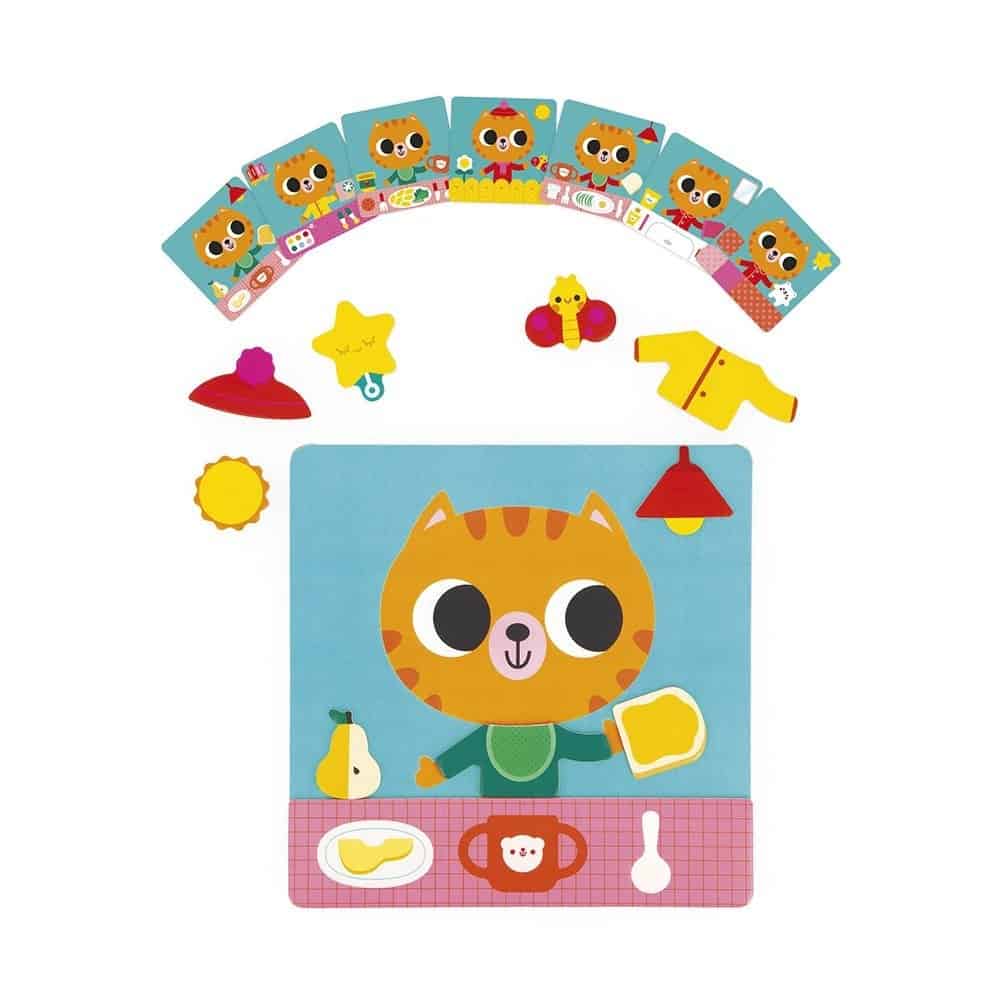 Brainkid Toys - Magnetic Game - Little Ritual Cat 2 Magnetic Game - Little Ritual Cat - Image 2