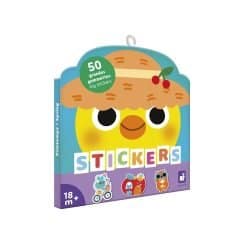 50 Reusable Large Spring Stickers