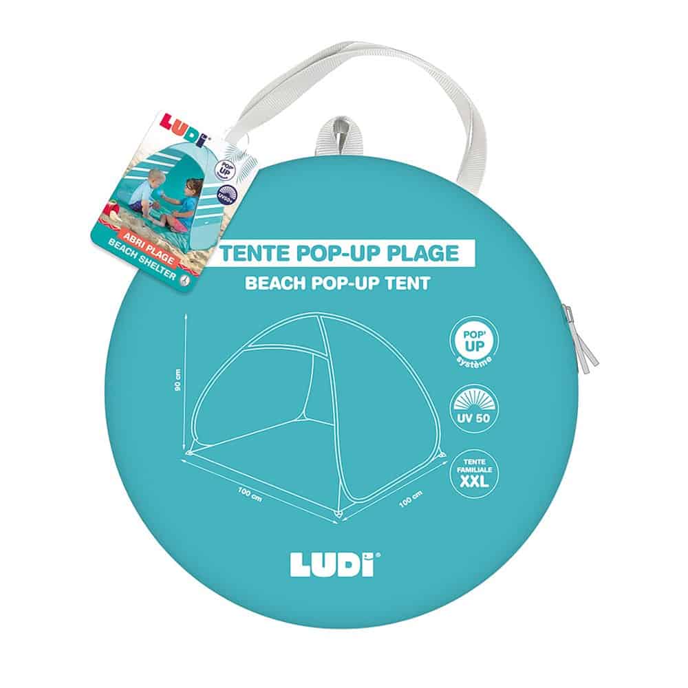 Brainkid Toys - Beach Tent Anti-UV50 - PopUp in 3 colors 5 Beach Tent Anti-UV50 - PopUp in 3 colors - Image 5