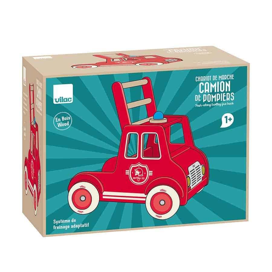 Brainkid Toys - Walking Fire Truck 5 Walking Fire Truck - Image 5