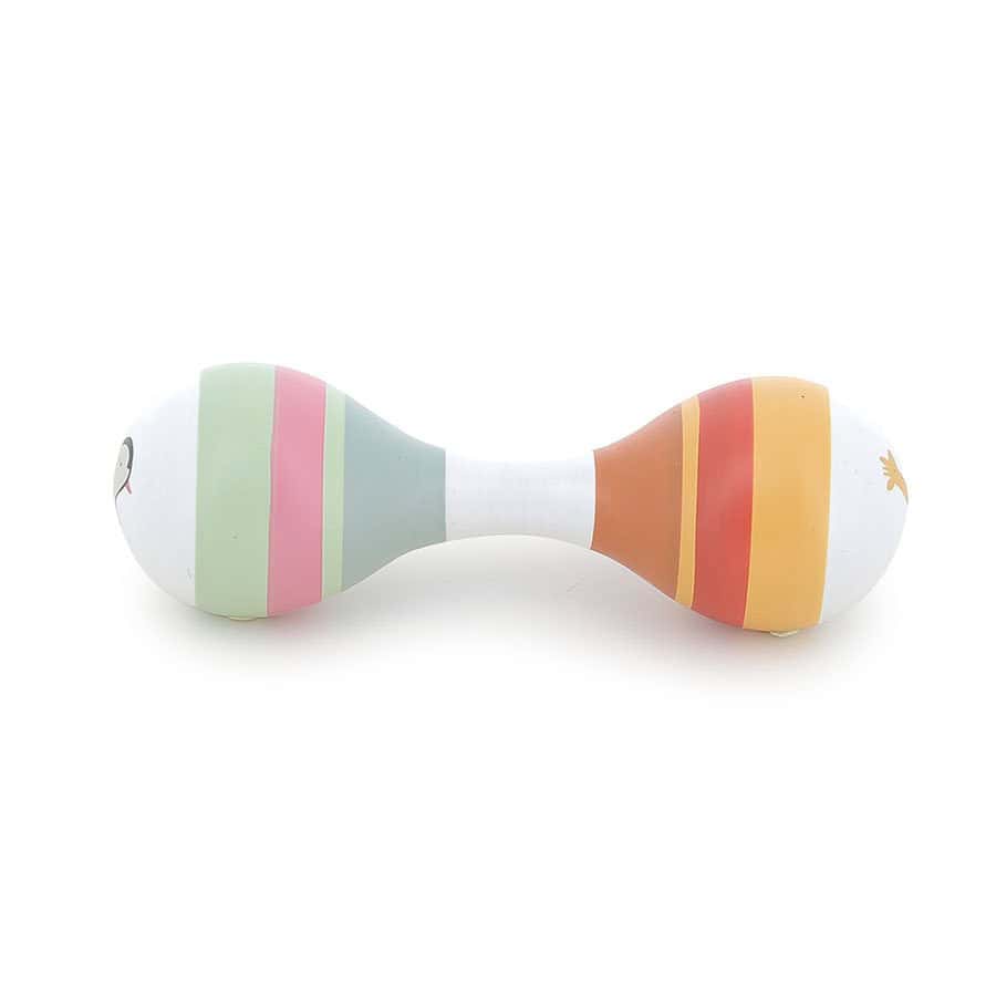 Brainkid Toys - Wooden Maracas Animals 2 Wooden Maracas Animals - Image 2