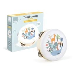 Alternative view of Wooden Tambourine Animals