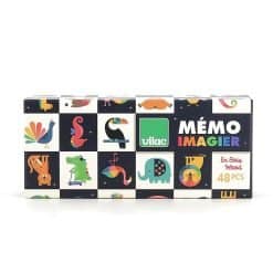 Brainkid Toys - Wooden Memory Animals 6 Wooden Memory Animals - Image 3