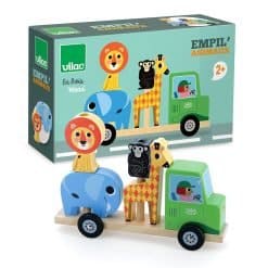 Brainkid Toys - Stack Savanna Animals 7 Stack Savanna Animals - Image 4