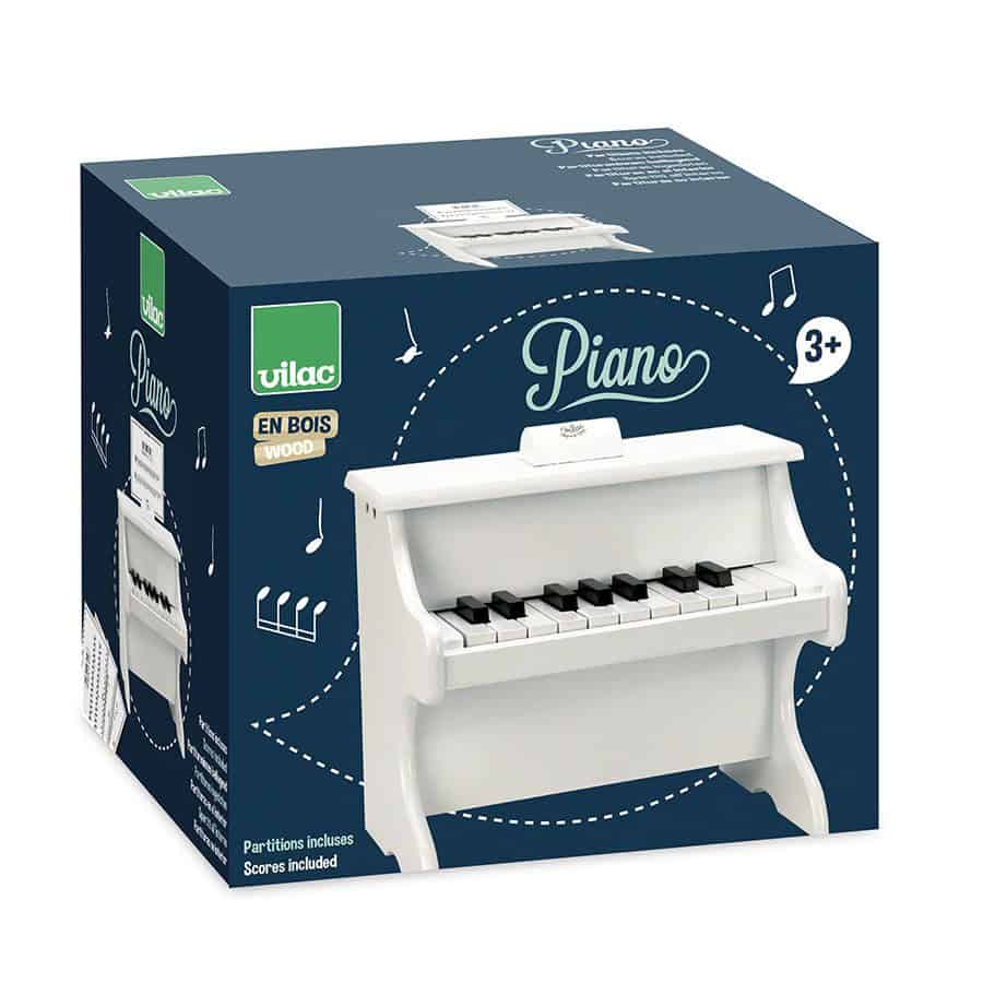 Brainkid Toys - 18-key White Piano 2 18-key White Piano - Image 2