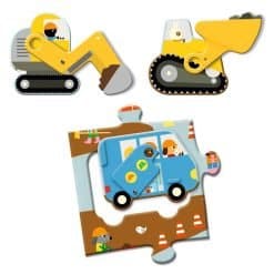 Brainkid Toys - Giant Construction site Puzzle - 17pcs 12 Giant Construction site Puzzle - 17pcs - Image 5