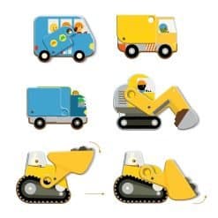 Brainkid Toys - Giant Construction site Puzzle - 17pcs 11 Giant Construction site Puzzle - 17pcs - Image 4