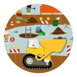 Alternative view of Giant Construction site Puzzle - 17pcs