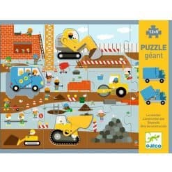 Brainkid Toys - Giant Construction site Puzzle - 17pcs 15 Giant Construction site Puzzle - 17pcs - Image 8