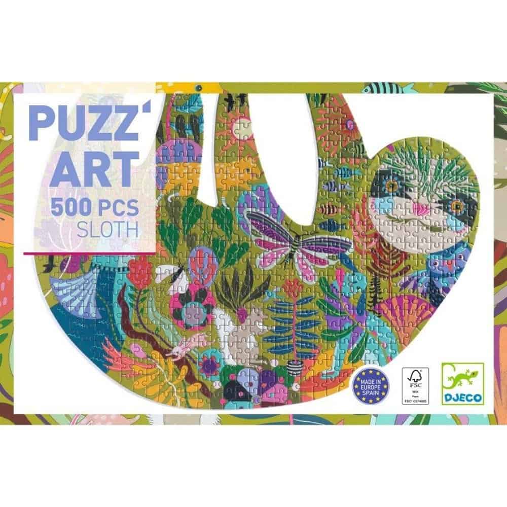 Brainkid Toys - PuzzArt Sloth - 500pcs 5 PuzzArt Sloth - 500pcs - Image 5