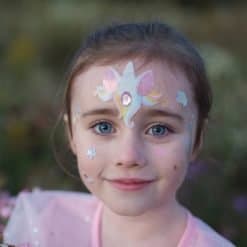 Brainkid Toys - Unicorn Fairy Face Stickers 6 Unicorn Fairy Face Stickers - Image 2