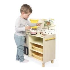 Alternative view of Shiny Large Wooden Kitchen