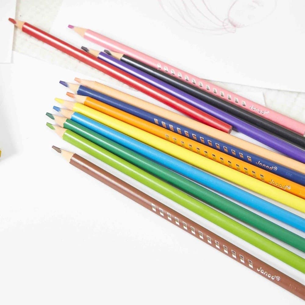 Brainkid Toys - Colored Pencils x12 3 Colored Pencils x12 - Image 3