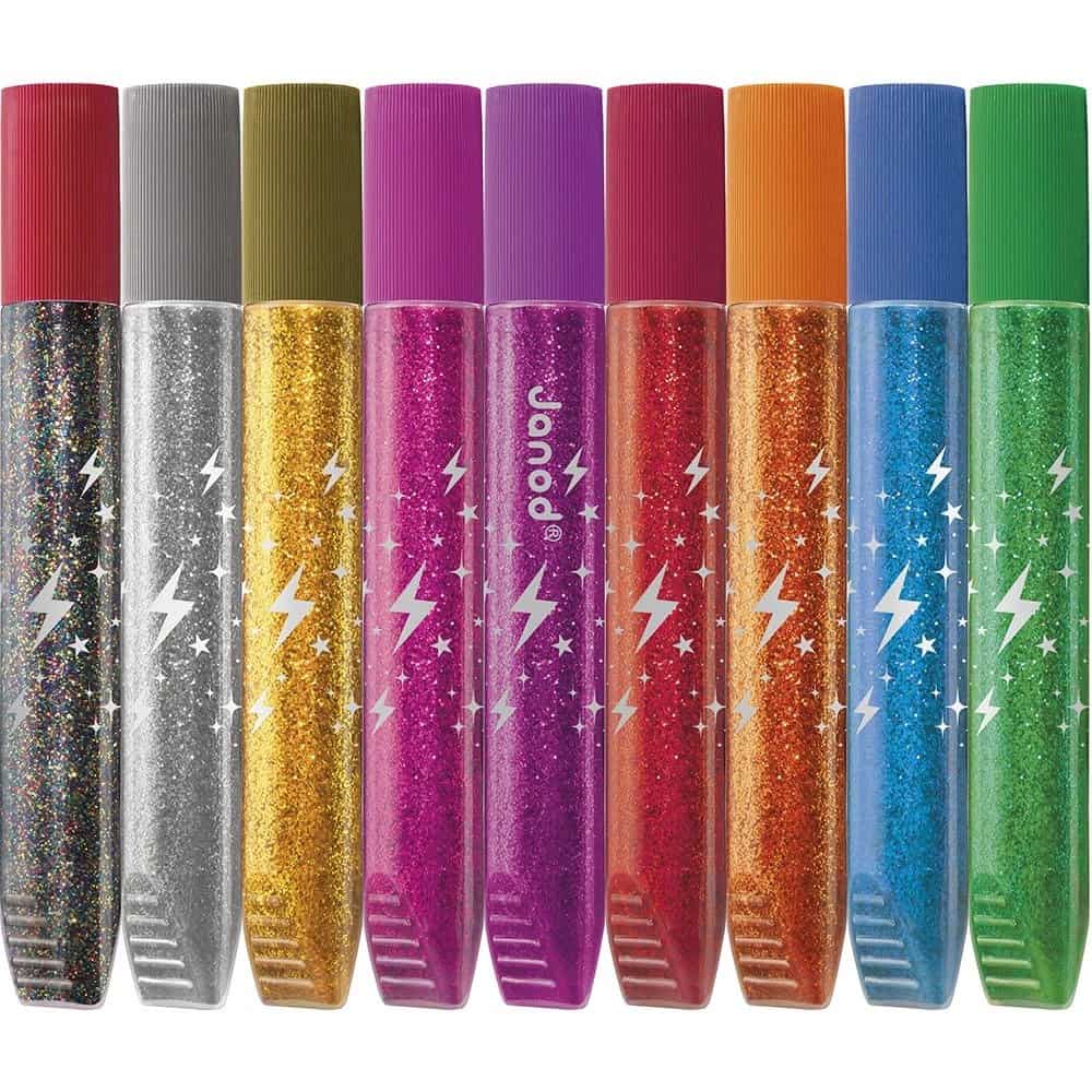 Brainkid Toys - Glitter Glue x9 tubes 2 Glitter Glue x9 tubes - Image 2