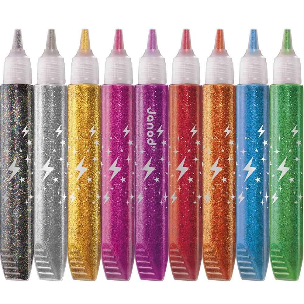 Brainkid Toys - Glitter Glue x9 tubes 3 Glitter Glue x9 tubes - Image 3