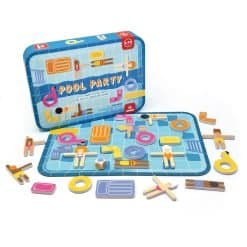 Alternative view of Pool Party Magnetic Game