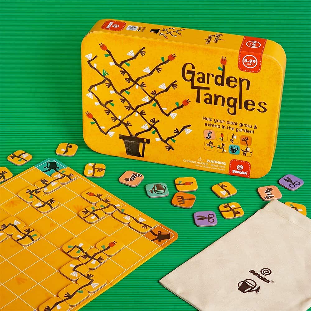 Brainkid Toys - Garden Tangles Magnetic Game 5 Garden Tangles Magnetic Game - Image 5