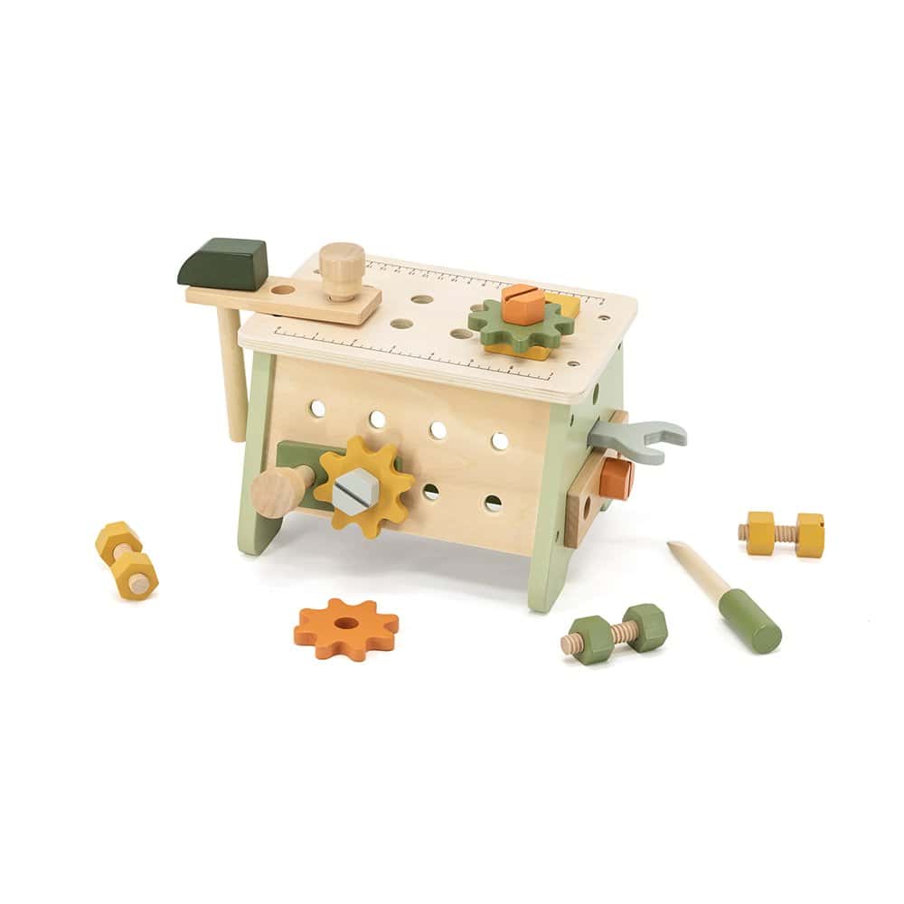 Brainkid Toys - Mini Workbench Pale Colors 2 Mini Workbench Pale Colors - Image 2