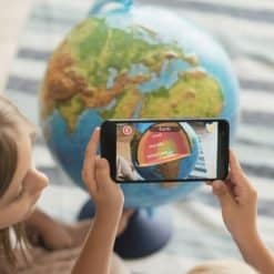 3D Rotating Earth LED - 25cm GREEK - Image 8