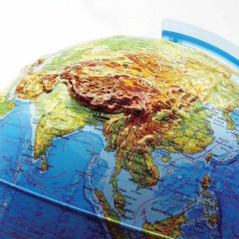 Brainkid Toys - 3D Rotating Earth LED - 32cm GREEK 3 3D Rotating Earth LED - 32cm GREEK - Image 3