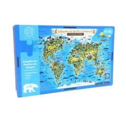 Wooden Puzzle100pcs AR - AR Worlds Flora and Fauna