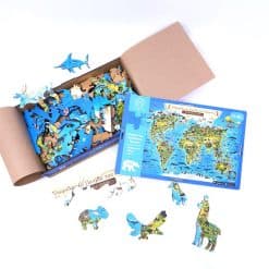 Alternative view of Wooden Puzzle100pcs AR - AR Worlds Flora and Fauna