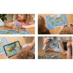 Brainkid Toys - Wooden Puzzle100pcs AR - AR Worlds Flora and Fauna 10 Wooden Puzzle100pcs AR - AR Worlds Flora and Fauna - Image 5
