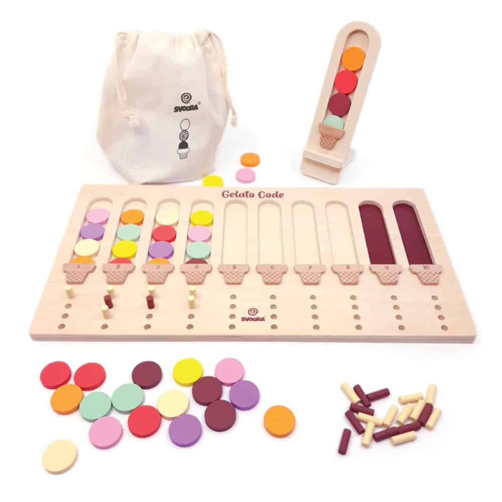Brainkid Toys - Gelato Code Logic Game 2 Gelato Code Logic Game - Image 2