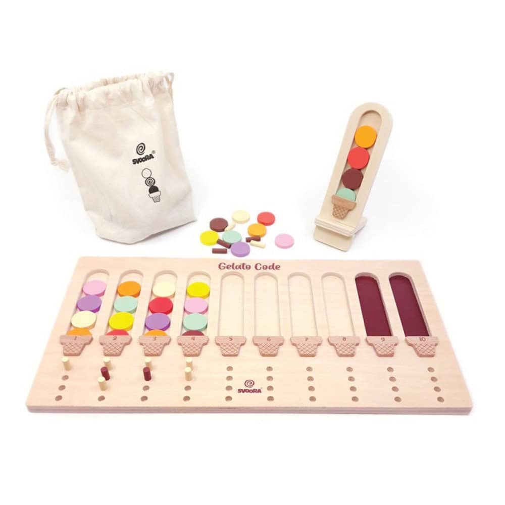 Brainkid Toys - Gelato Code Logic Game 3 Gelato Code Logic Game - Image 3