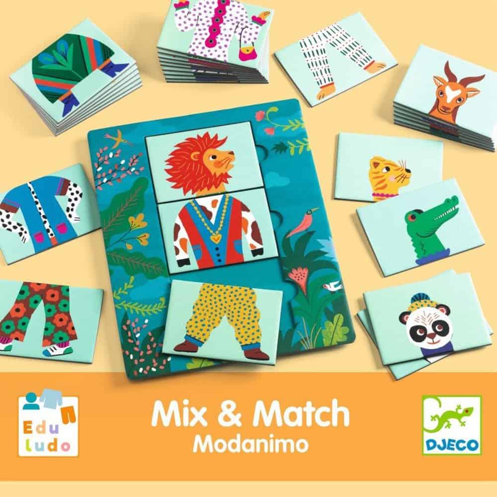 Brainkid Toys - Educational game Mix Match Modanimo 1 Educational game Mix Match Modanimo
