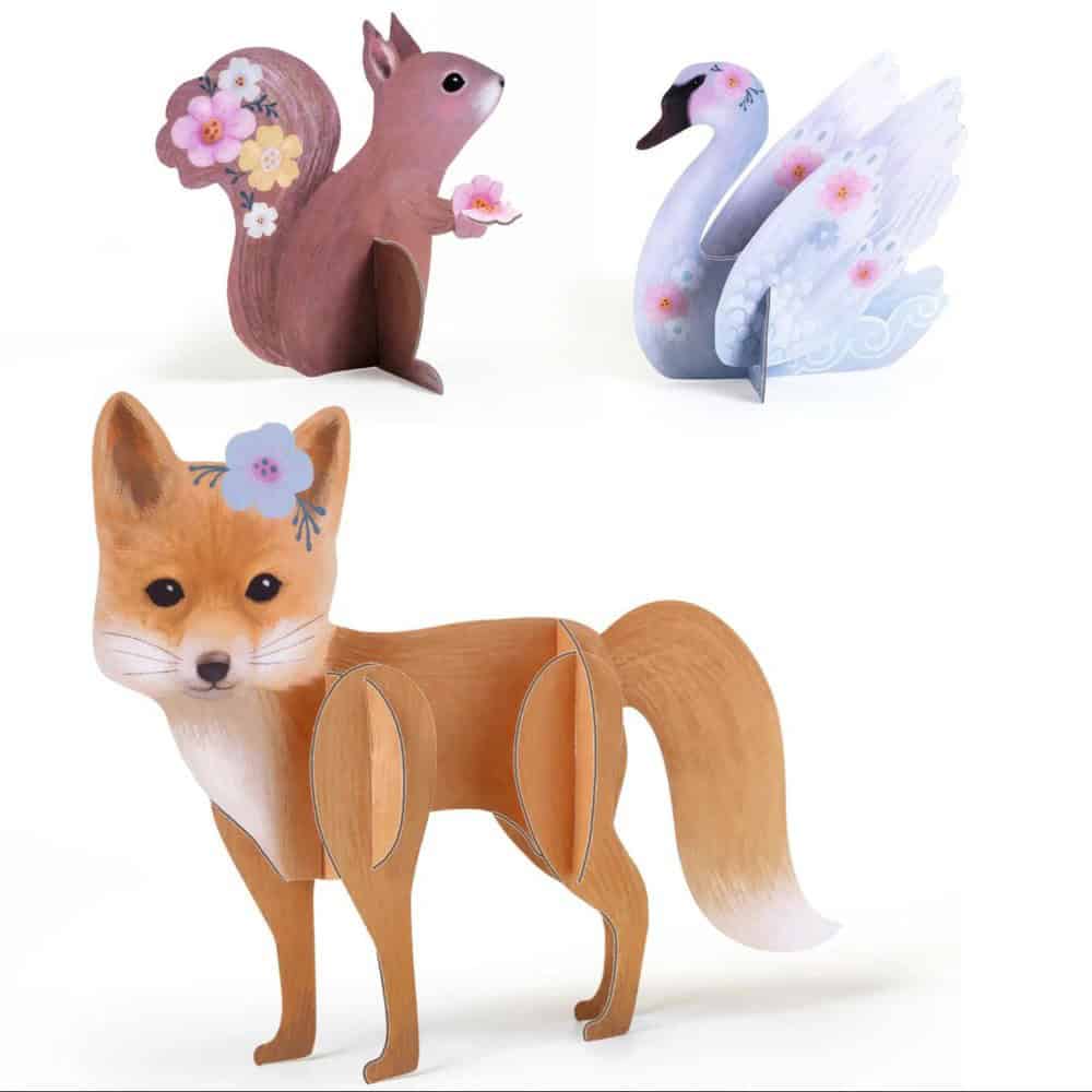 Brainkid Toys - Multi-Activity Kit Forest Animals 6 Multi-Activity Kit Forest Animals - Image 6