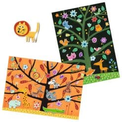 Alternative view of Reusable Stickers - Savannah