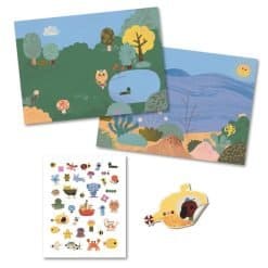 Alternative view of Reusable Stickers - Summer